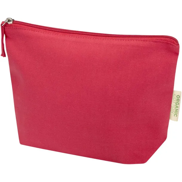 Odisha 180 g/m² OCS organic toiletry bag 1L Red