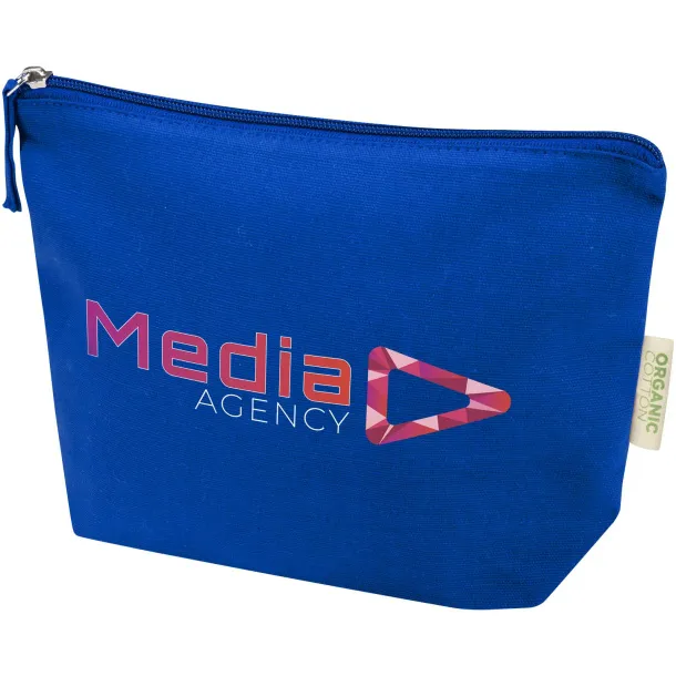 Odisha 180 g/m² OCS organic toiletry bag 1L Royal blue