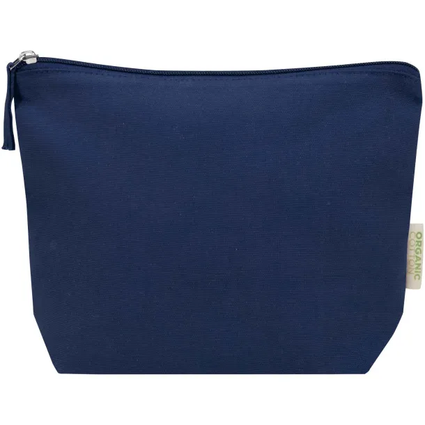 Odisha 180 g/m² OCS organic toiletry bag 1L Navy Blue