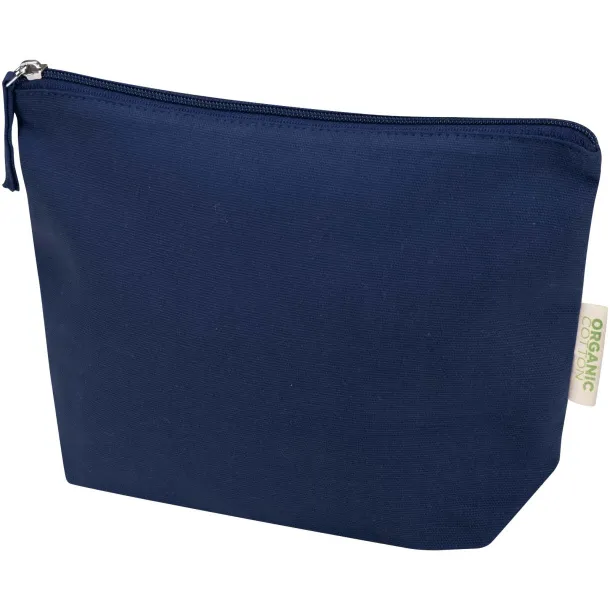 Odisha 180 g/m² OCS organic toiletry bag 1L Navy Blue