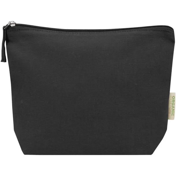Odisha 180 g/m² OCS organic toiletry bag 1L Solid black