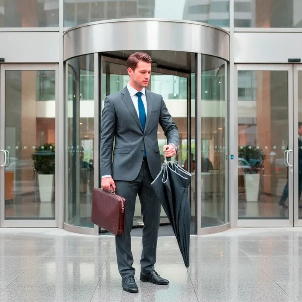  Automatic umbrella Mauro Conti Crna