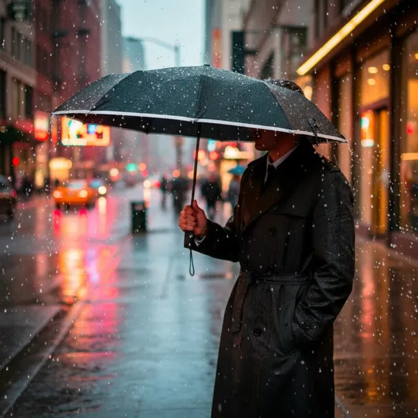  Automatic umbrella Mauro Conti Crna