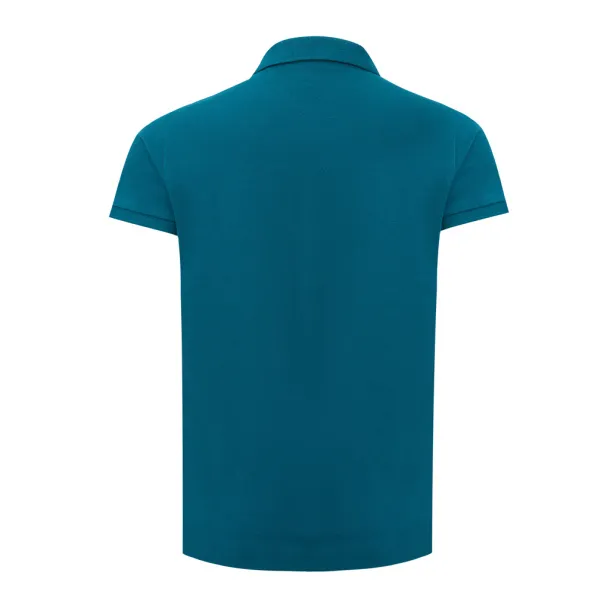 Iqoniq Yosemite women recycled cotton pique polo - iqoniq dark teal