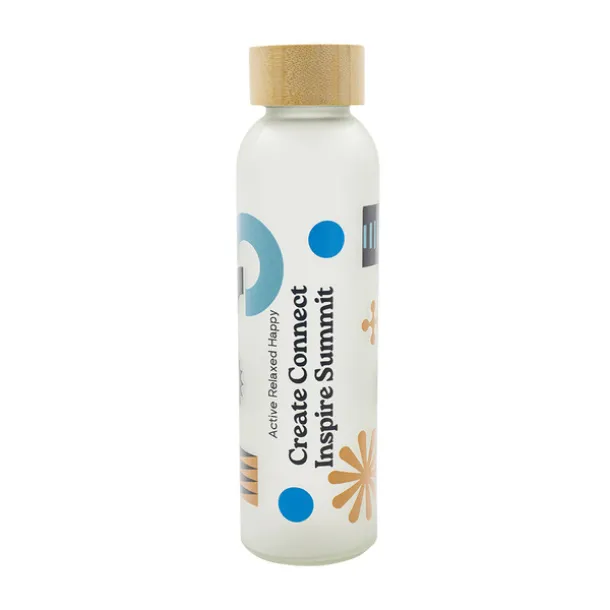 MELBOURNE glass bottle 500 ml White