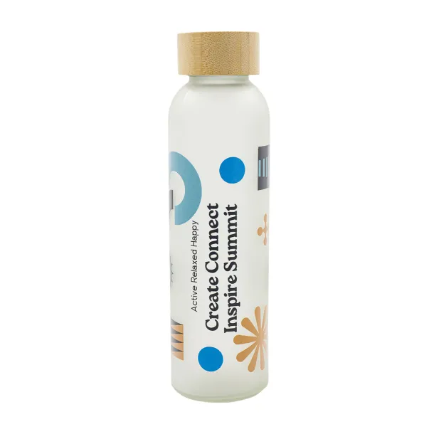 MELBOURNE glass bottle 500 ml White