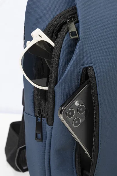 Crobud RPET crossbody bag Dark blue