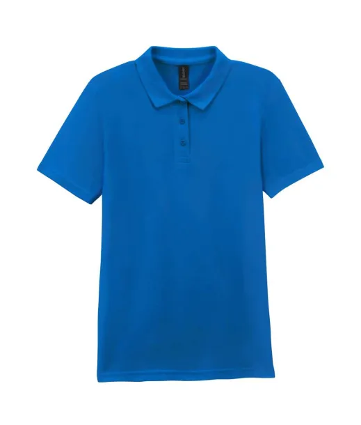  SOFTSTYLE® LADIES' DOUBLE PIQUÉ POLO - Gildan Royal