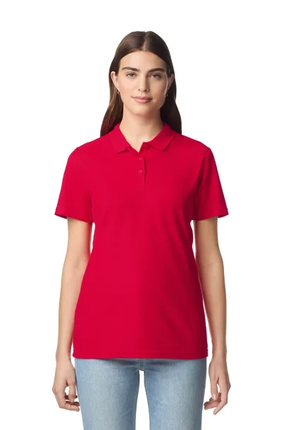  Ženska polo pique majica kratkih rukava - 177 g/m² - Gildan Cherry Red