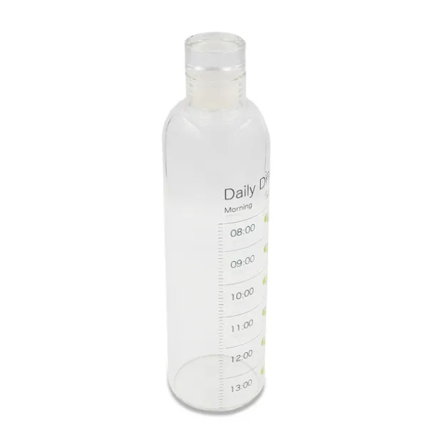 WIMBLEDON borosilicate glass bottle 550 ml Transparent