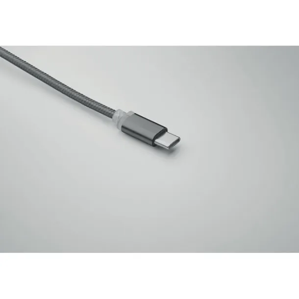 BLUE 4 in 1 charging cable type C Titanium