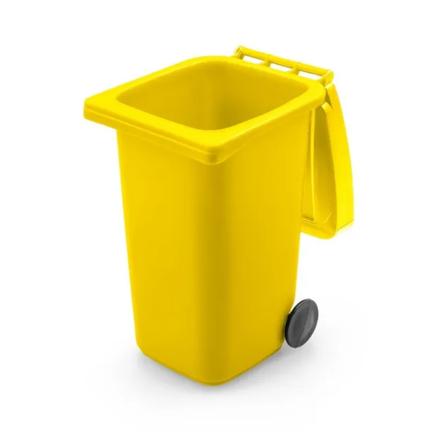 Erco Pen holder "trash container" Žuta