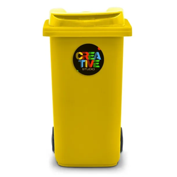 Erco Pen holder "trash container" Žuta