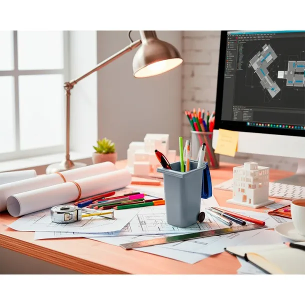 Erco Držač za olovke u obliku kante za smeće A69F99