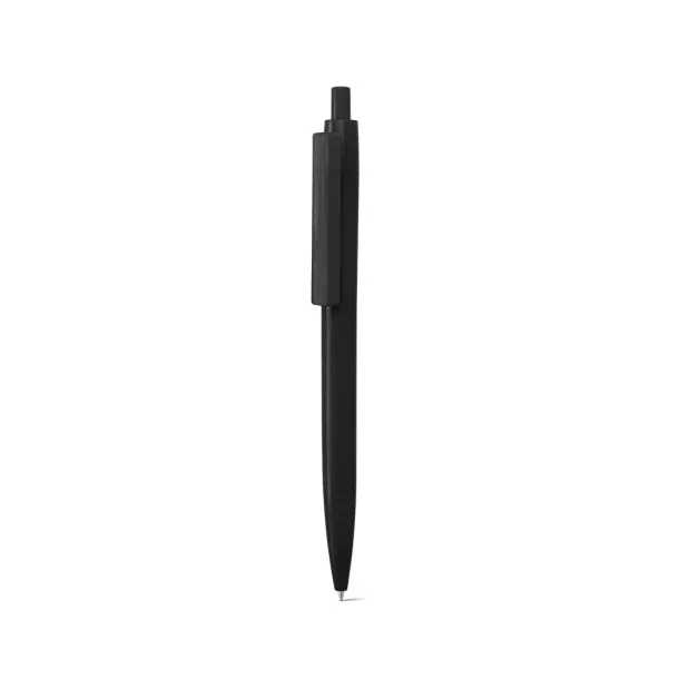 NOLWEN ABS ballpoint pen with solid glossy finish Black