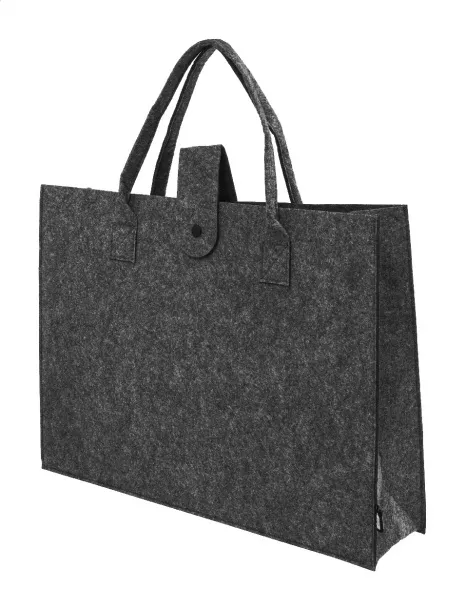 Refelt Shop Lux RPET shopping bag Dark grey