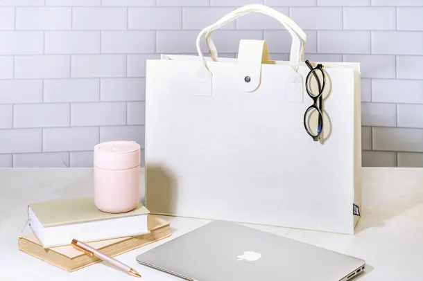 Refelt Shop Lux RPET shopping bag Natural