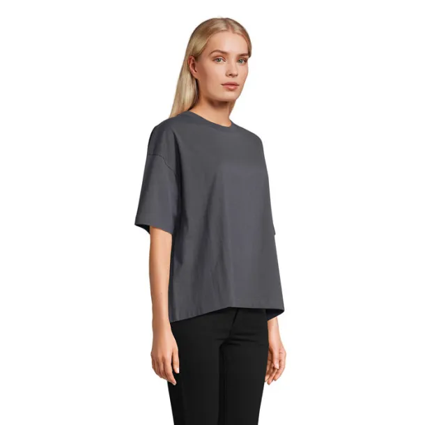 BOXY WOMEN WOMEN OVERSIZE T-SHIRT Mouse Grey
