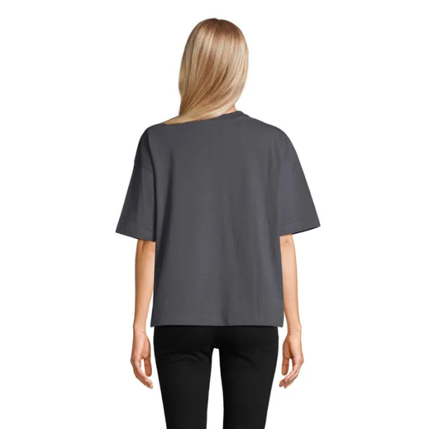 BOXY WOMEN WOMEN OVERSIZE T-SHIRT Mouse Grey
