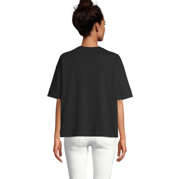 BOXY WOMEN WOMEN OVERSIZE T-SHIRT deep black