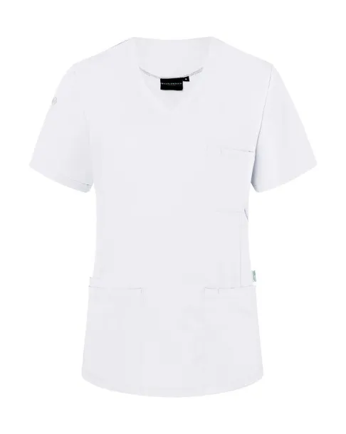  Ladies' Slip-on Tunic Essential Short Sl. - Karlowsky Bijela