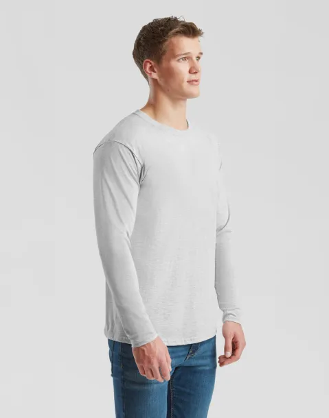 Iconic Iconic 195 Ringspun Premium Long Sleeve T - Fruit of the Loom