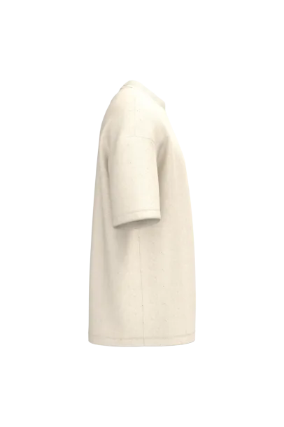  Unisex ekološka oversize majica od francuskog frotira, 300 g/m2 - Native Spirit Raw Natural