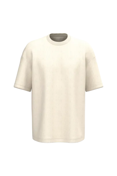  Unisex ekološka oversize majica od francuskog frotira, 300 g/m2 - Native Spirit Raw Natural