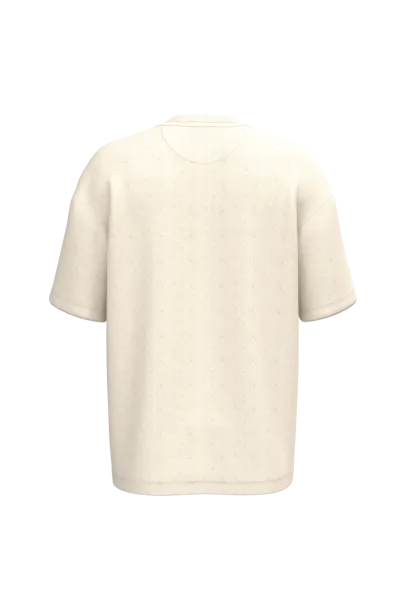  UNISEX ECO-FRIENDLY OVERSIZED FRENCH TERRY T-SHIRT - Native Spirit Raw Natural