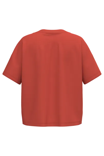  Ženska oversize eko majica kratkih rukava, 180 g/m2 - Native Spirit Paprika