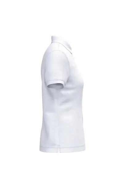  Ženska polo pique majica kratkih rukava, 180 g/m2 - Kariban Bijela