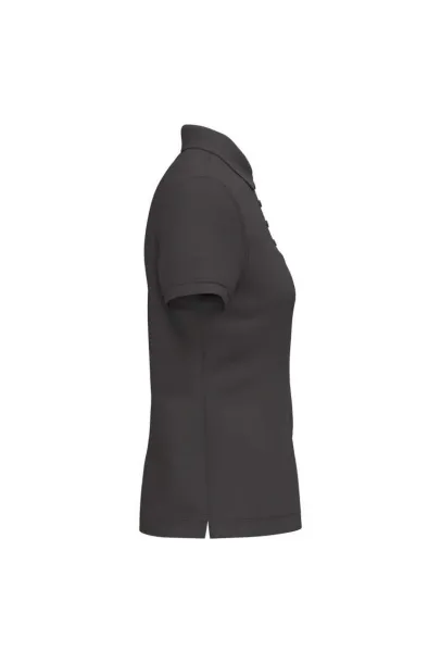  Ženska polo pique majica kratkih rukava, 180 g/m2 - Kariban Tamno siva
