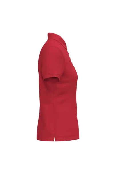  Ženska polo pique majica kratkih rukava, 180 g/m2 - Kariban Crvena