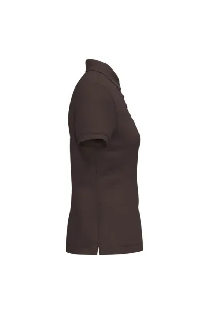  Ženska polo pique majica kratkih rukava, 180 g/m2 - Kariban Chocolate