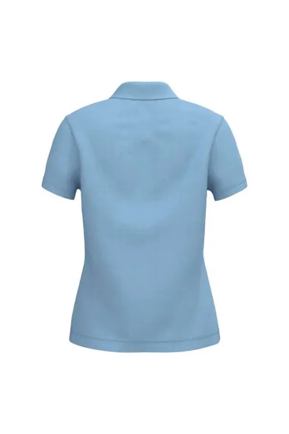  LADIES’ SHORT-SLEEVED PIQUÉ POLO SHIRT - Kariban Sky blue