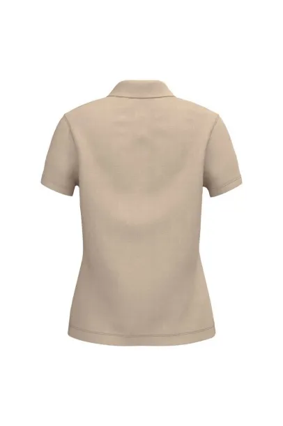  Ženska polo pique majica kratkih rukava, 180 g/m2 - Kariban Pijesak smeđa