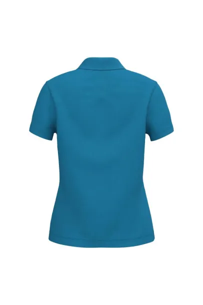  Ženska polo pique majica kratkih rukava, 180 g/m2 - Kariban Tropical Blue