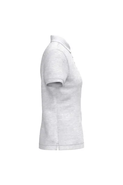 LADIES’ SHORT-SLEEVED PIQUÉ POLO SHIRT - Kariban Ash