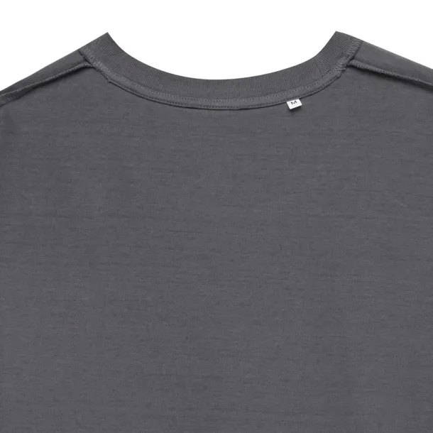 Iqoniq Bryce recycled cotton unisex t-shirt - iqoniq anthracite
