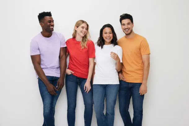  Iqoniq Bryce unisex kratka majica od recikliranog pamuka - iqoniq tranquil blue 