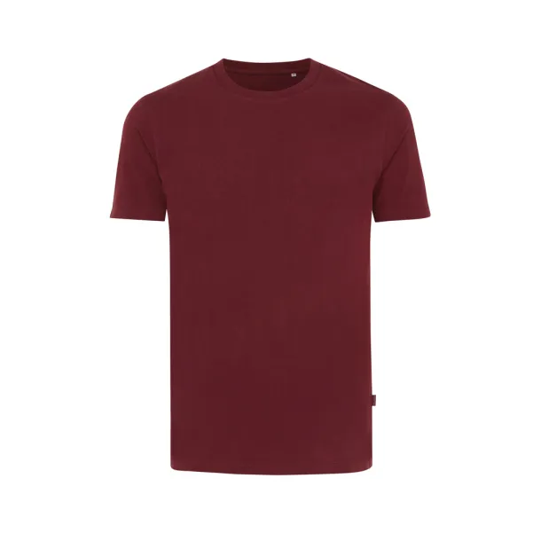  Iqoniq Bryce recycled cotton unisex t-shirt - iqoniq burgundy 