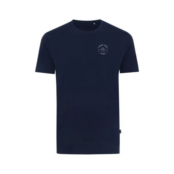  Iqoniq Bryce recycled cotton unisex t-shirt - iqoniq navy 