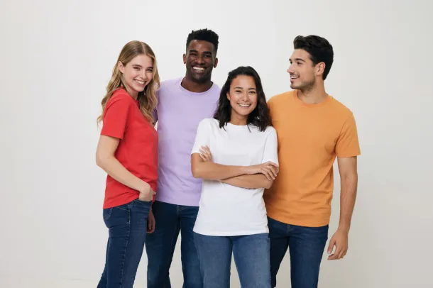  Iqoniq Bryce unisex kratka majica od recikliranog pamuka - iqoniq sundial orange 