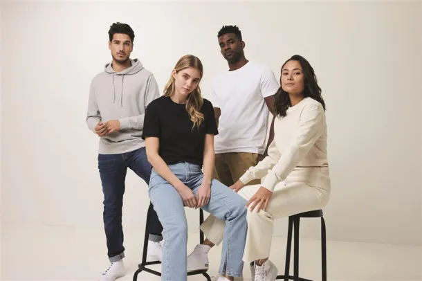  Iqoniq Denali recycled cotton crew neck undyed, natural raw - iqoniq natural raw 