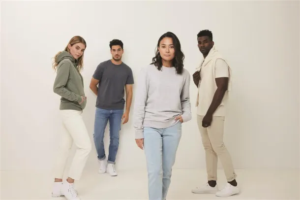  Iqoniq Denali recycled cotton crew neck undyed, natural raw - iqoniq natural raw 