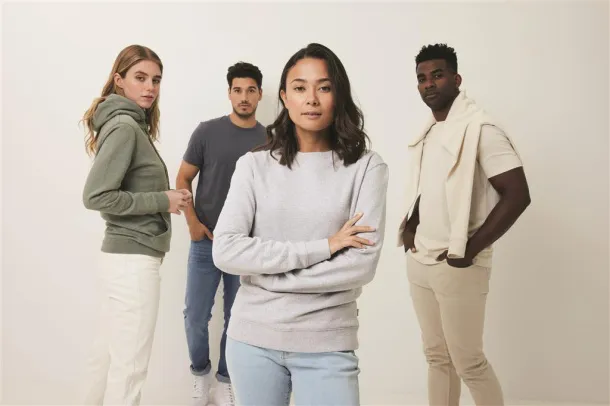  Iqoniq Denali recycled cotton crew neck undyed, natural raw - iqoniq natural raw 