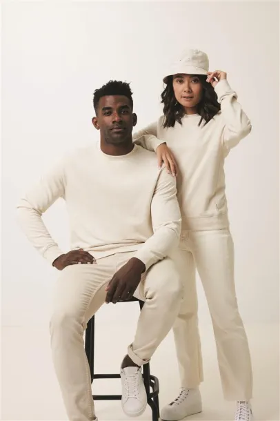  Iqoniq Denali recycled cotton crew neck undyed, natural raw - iqoniq natural raw 