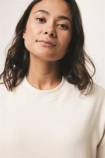  Iqoniq Denali recycled cotton crew neck undyed, natural raw - iqoniq natural raw 