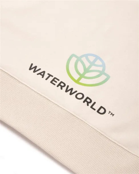  Iqoniq Denali recycled cotton crew neck undyed, natural raw - iqoniq natural raw 