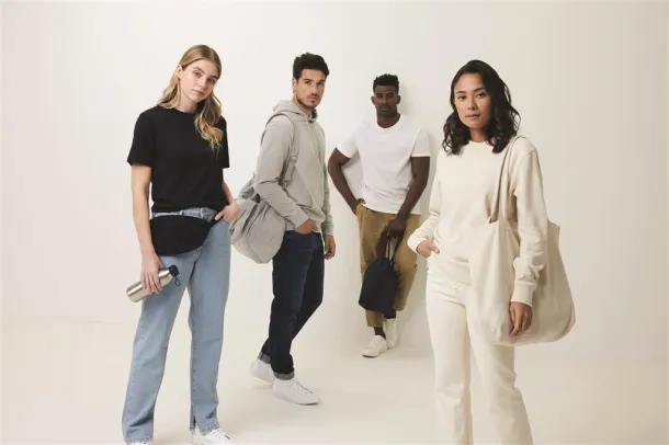  Iqoniq Denali recycled cotton crew neck undyed, natural raw - iqoniq natural raw 